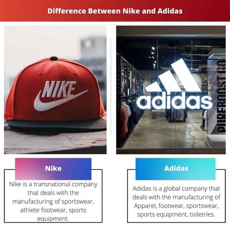 wie is beter adidas of nike|difference between Adidas and Nike.